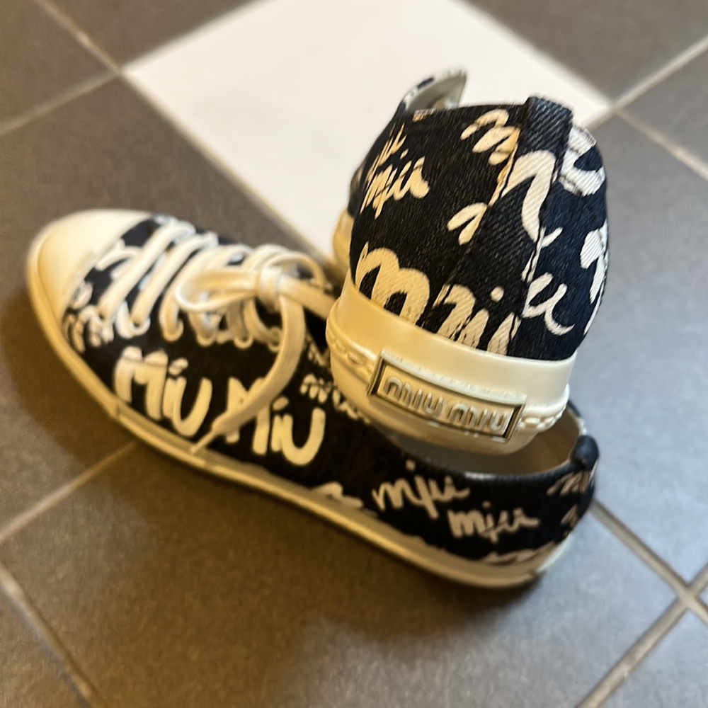 Miu Miu sneakers, size 37.5, condition inside like new, worn only a few times. - Picture 9 of 16